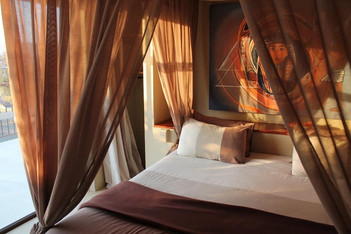 Pyramids Motel Van Reenen Eksteriør billede
